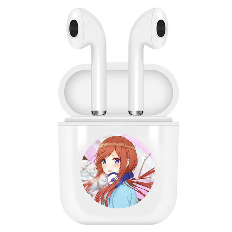 的花嫁新娘中野三玖触控蓝牙耳机无线入耳式定制 三玖蓝牙耳机02款