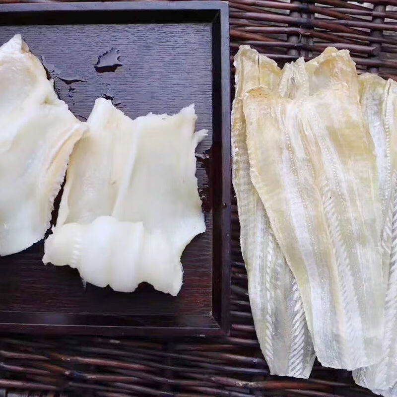 鱼唇 渔民自晒 特大鱼唇 海鲜干货 无漂白 不含色素剂 250g 翅仔皮