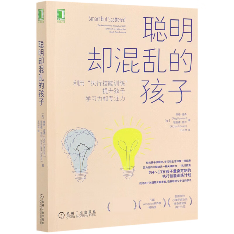 聪明却混乱的孩子(利用执行技能训练提升孩子学习力和专注力)