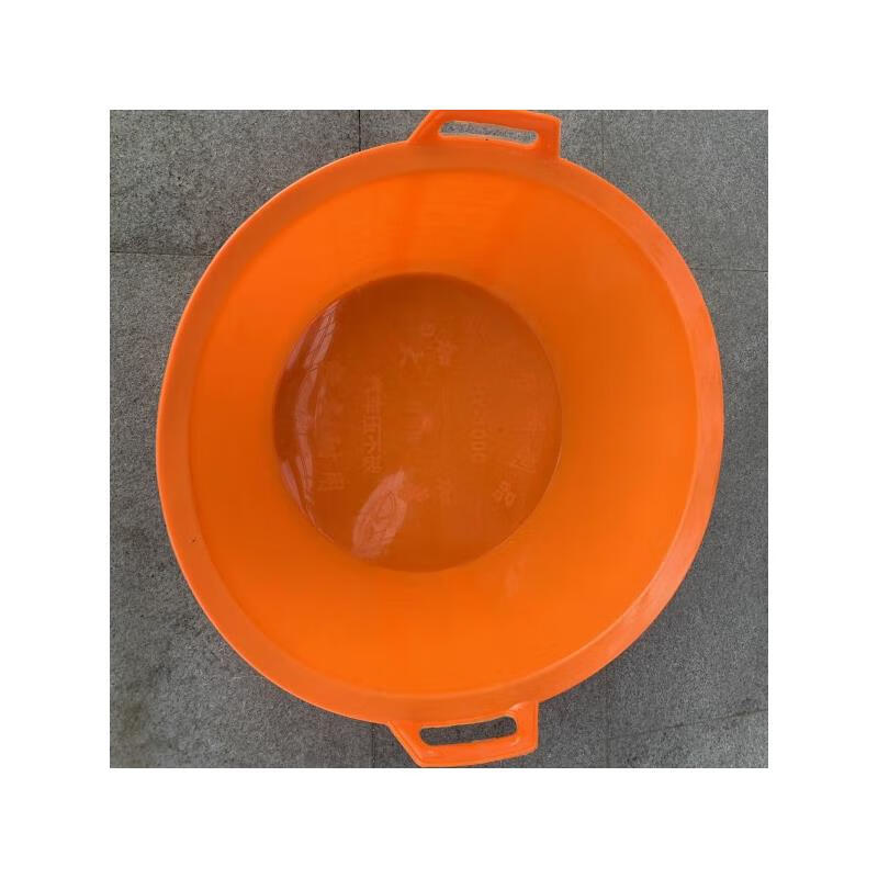 山头林村特大号建筑灰盆 建筑工地灰盆牛筋塑料盆特大号水泥料槽泥盆