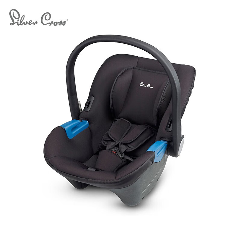 Silver Cross婴儿提篮式儿童安全座椅新生儿提篮便携车载摇篮0-6个月