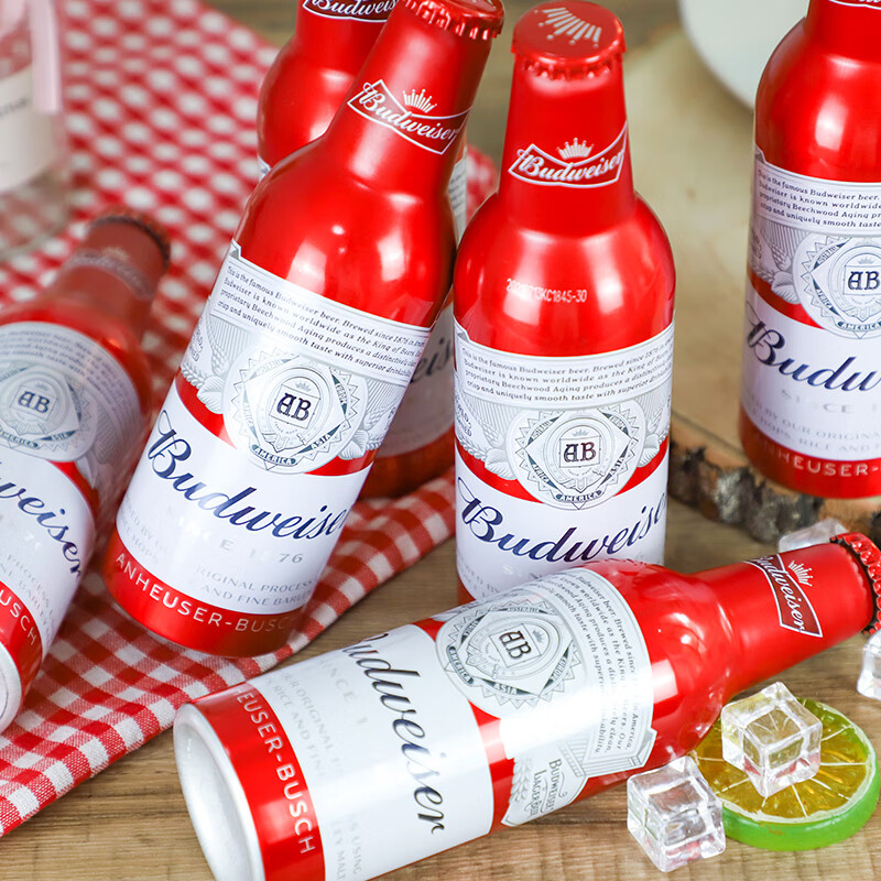 budweiser国产红铝罐拉格啤酒6瓶12瓶24瓶装335ml啤酒整箱 6瓶装【355