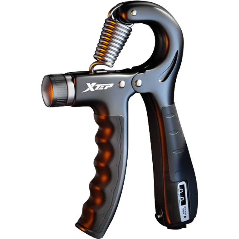 XTEP 特步 可调节计数握力器6-60KG
