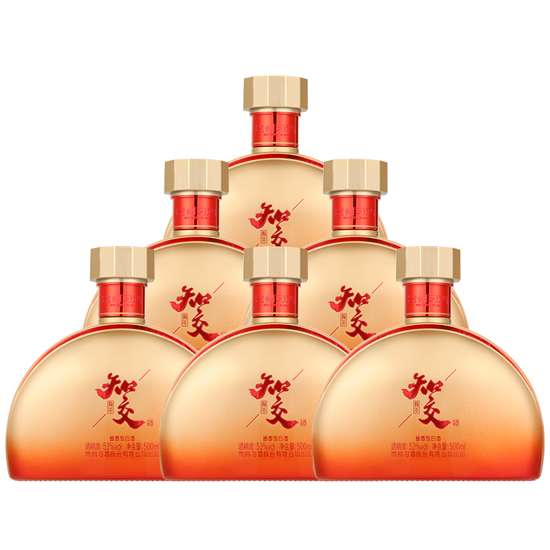 ϰ�� ֪�� �������� �����Ͱ׾� 53�� 500ml 6ƿ����װ 1888.2Ԫ