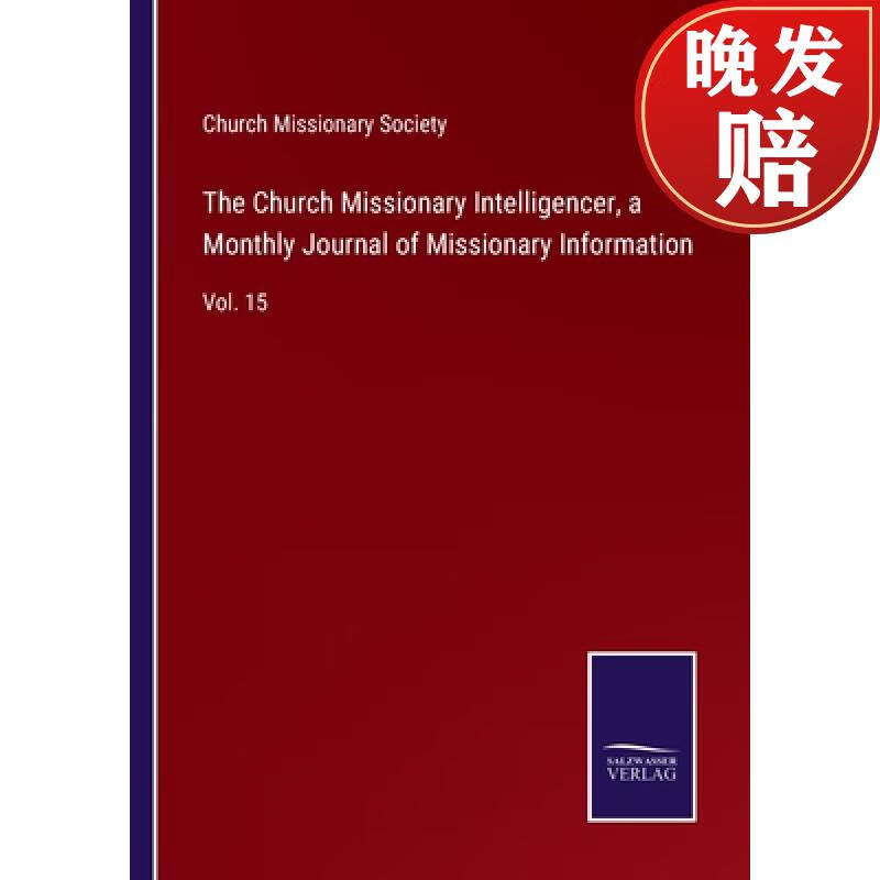 【4周达】the church missionary intelligencer, a monthly journal