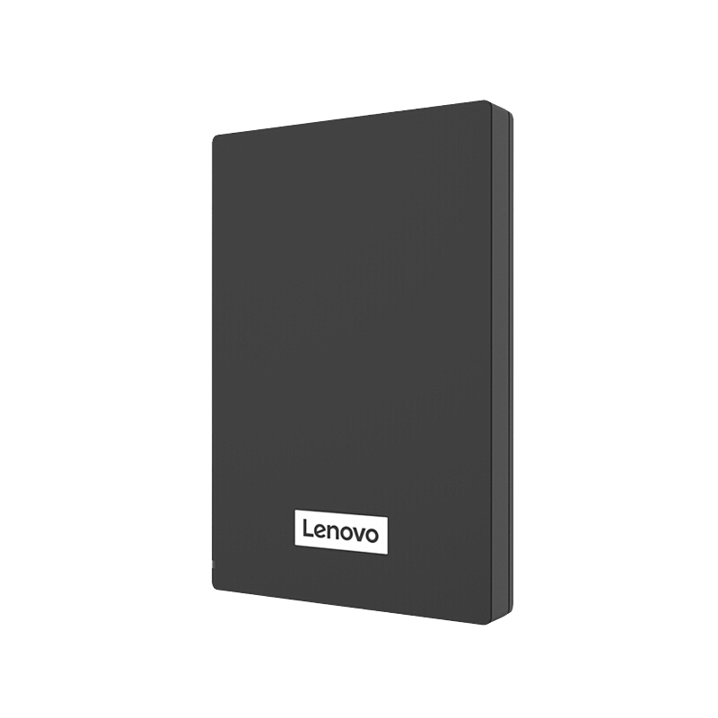 联想（Lenovo）2TB 移动硬盘 USB3.0 2.5英寸 机械硬盘 高速传输 稳定耐用（F308经典）商务黑