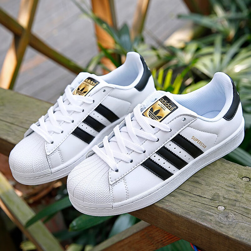 阿迪达斯 (adidas)三叶草男鞋女鞋 23秋季金标贝壳头运动鞋时尚情侣鞋