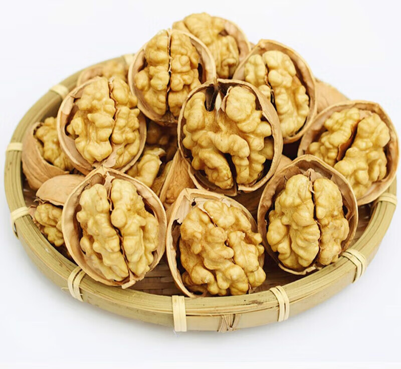新疆纸皮核桃185薄皮味草本味 味纸皮核桃2斤装21年新货