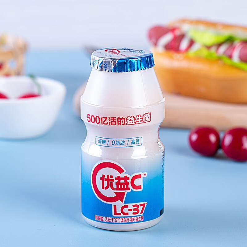 蒙牛 优益c 原味低糖100ml活菌型乳酸菌饮品含乳饮料 蒙牛优益c低糖5