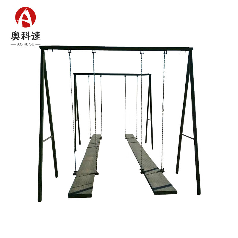 奥科速 平衡训练双人浪木抗眩晕军训拓展训练器材 双人