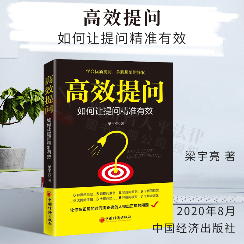 高效提问|梁宇亮|中国经济出版社|9787513661096