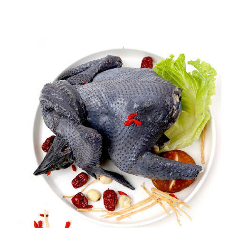 伊杰蔻  散养乌鸡老母鸡土鸡乌骨鸡鸡农家散养真空 散养乌鸡1只(单只