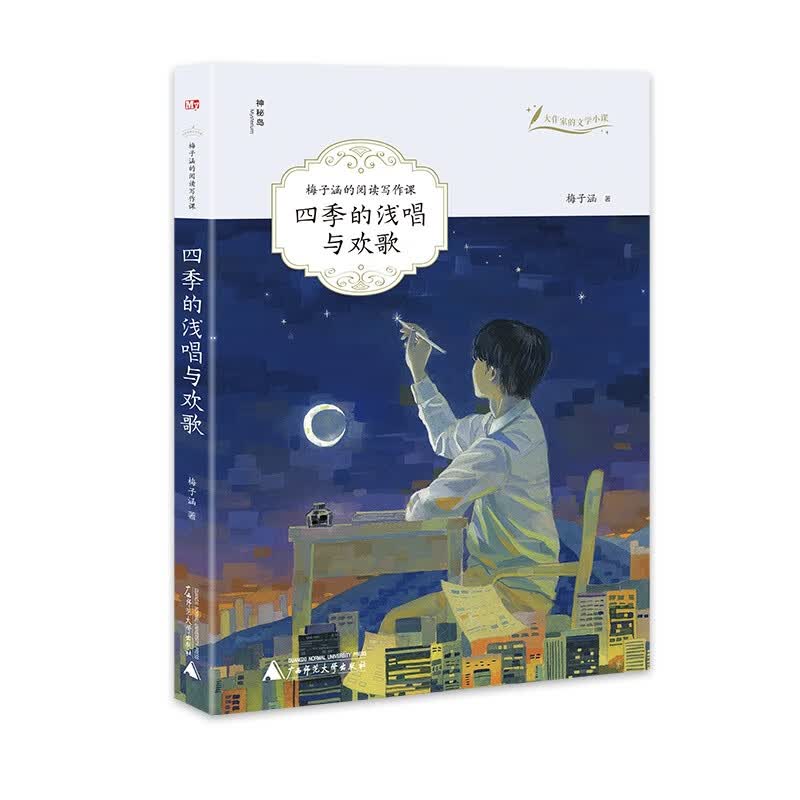 大作家的文学小课：梅子涵的阅读写作课（套装全2册）（神秘岛）详情图