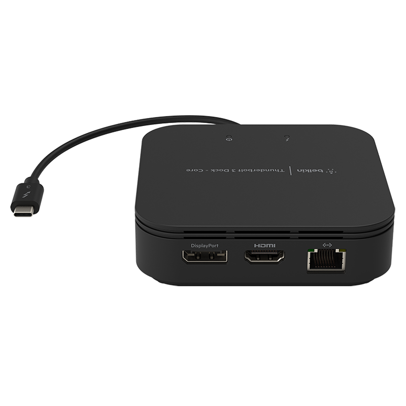 貝爾金（BELKIN）擴展塢 雷電3拓展塢七合一 8K投屏 蘋果筆記本電腦擴展 PD供電 USB/DP/Type-C