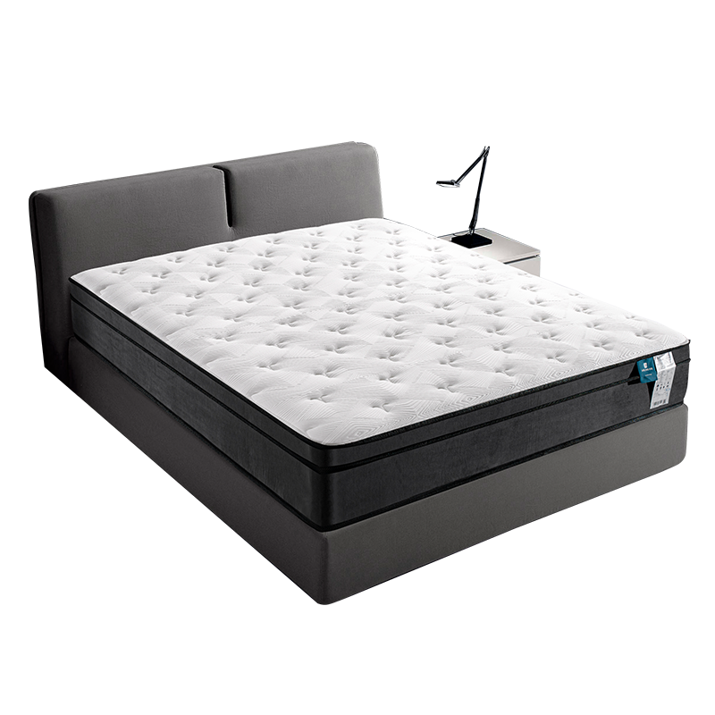 雅兰床垫 耐用弹簧乳胶床垫软硬两用双面睡感床席梦思床垫蘭朋友 H脊版 150*190*23cm(厂商配送)