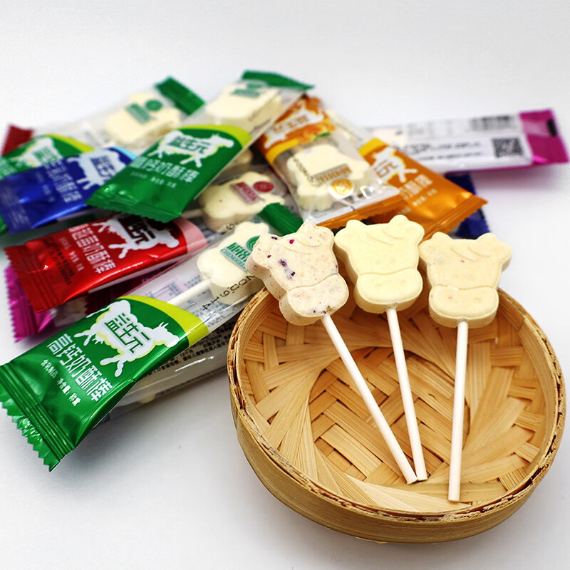 花仙笙 gearss益生元奶酥棒内蒙古特产高钙奶酪棒棒糖儿童营养健康