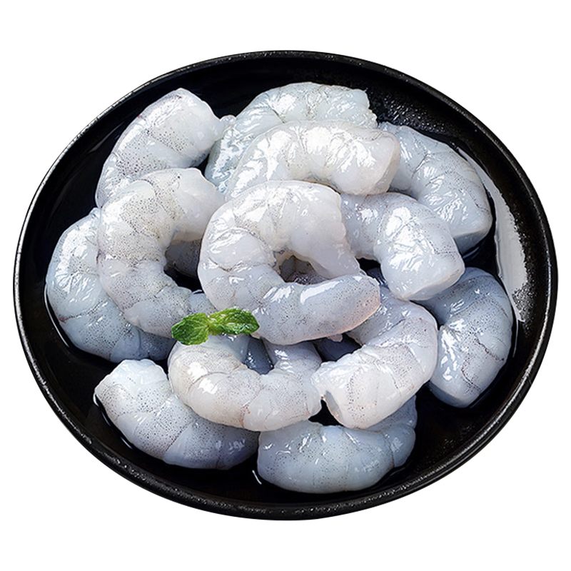 漁游記鮮凍翡翠生蝦仁凈蝦1.7斤 180-240個(gè)蝦類活剝青蝦仁