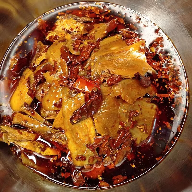 馋嘴刘大师丰都特产 麻辣鸡(真空包装)跑山鸡 600g