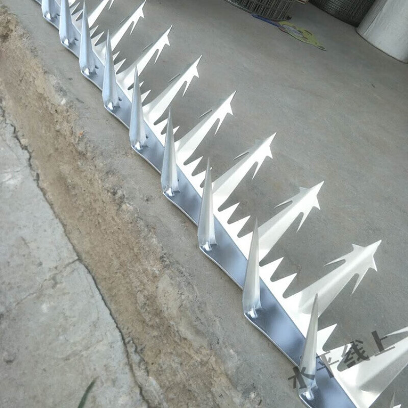 smvp围墙防盗刺防爬刺钉热镀锌围墙别墅防盗刺铁刺墙头不锈钢防爬钢刺