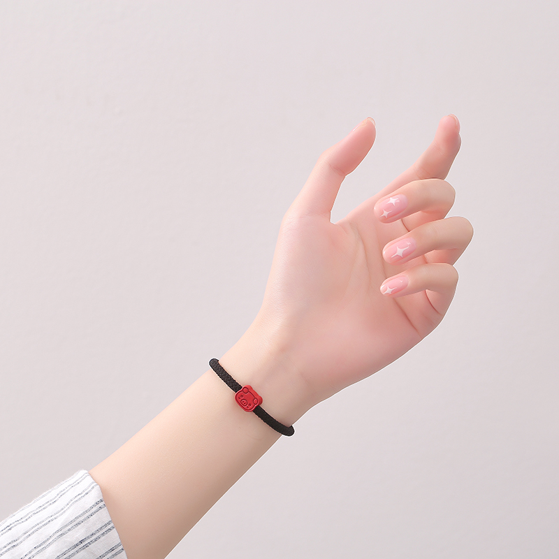 皮筋情侣小皮筋一对送给男朋友手腕皮套 已有小祖宗头绳异地恋手链