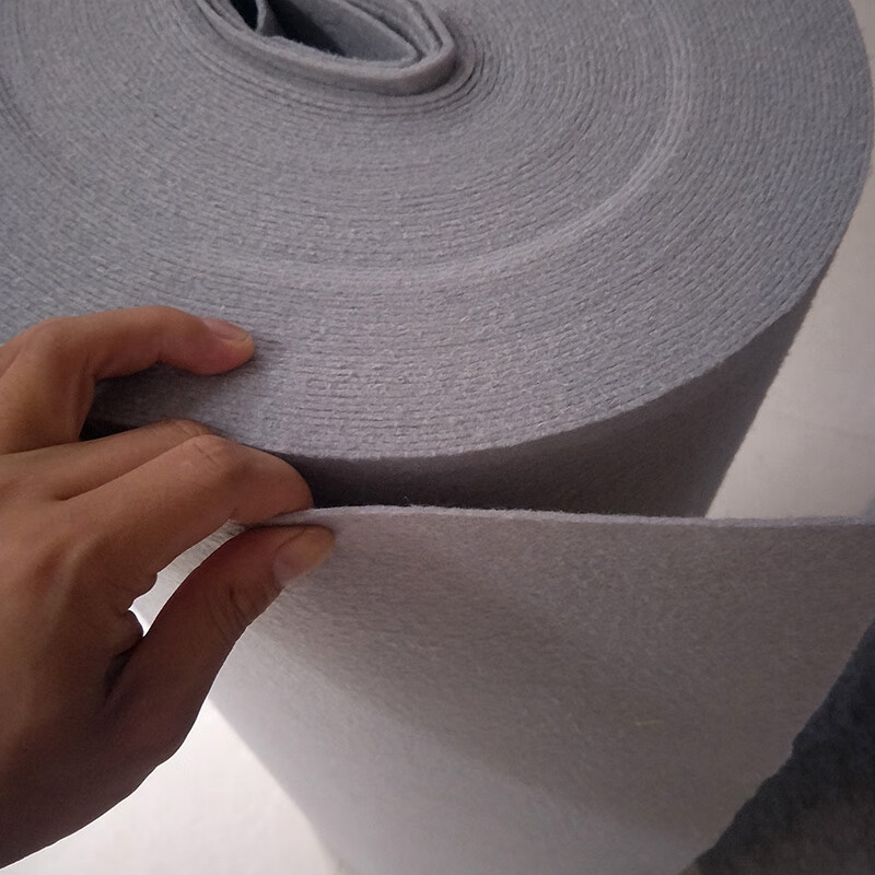 易陶得(yitaode)幼儿园手工加厚烟灰色不织布布花灰色毛毡布料 2毫米