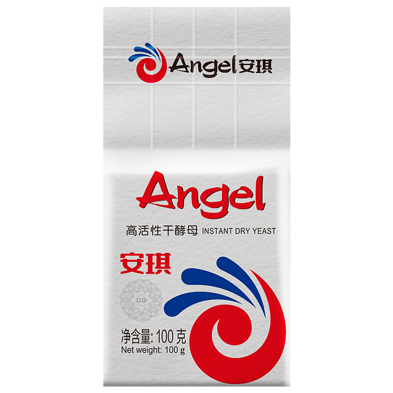 安琪低糖型高活性干酵母粉100g 发面家用自制包子馒头发酵粉 烘焙原料