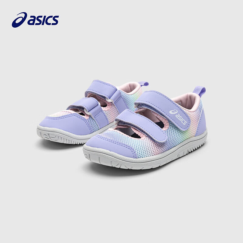 ASICS/亞瑟士童鞋2025春夏款嬰幼兒童男女童學(xué)步鞋透氣輕便休閑涼鞋 500 34.5