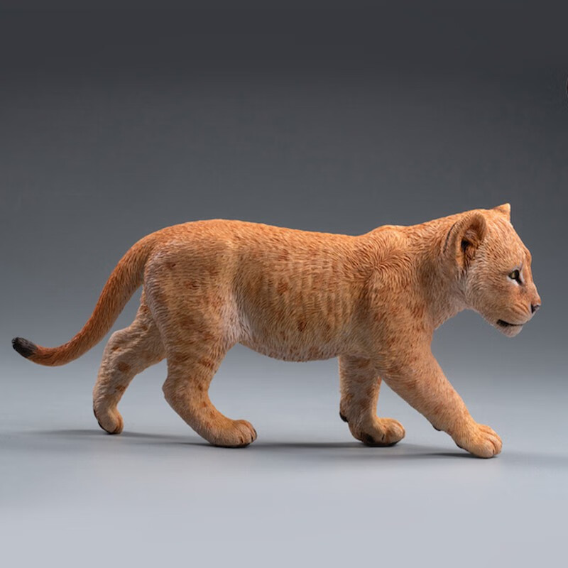 莫属模型（MMOS X）JXK 1/6小狮子仿真动物模型辛巴娜娜手办模玩动物雕塑桌面摆件 JXK娜娜024D 长宽高：18×5×9cm
