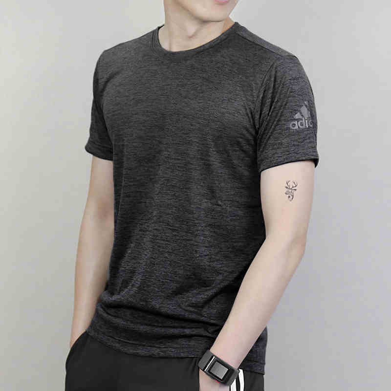 运动健身训练速干半袖休闲透气快干圆领清风t恤 cw3434/climalite面料