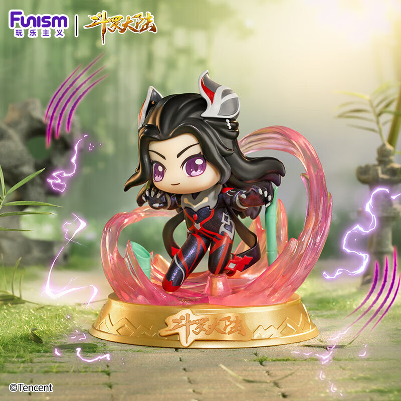 funism玩乐主义斗罗大陆盲盒成神篇唐三小舞儿童玩具摆件生日礼物 成神篇-单个盲盒（随机发）