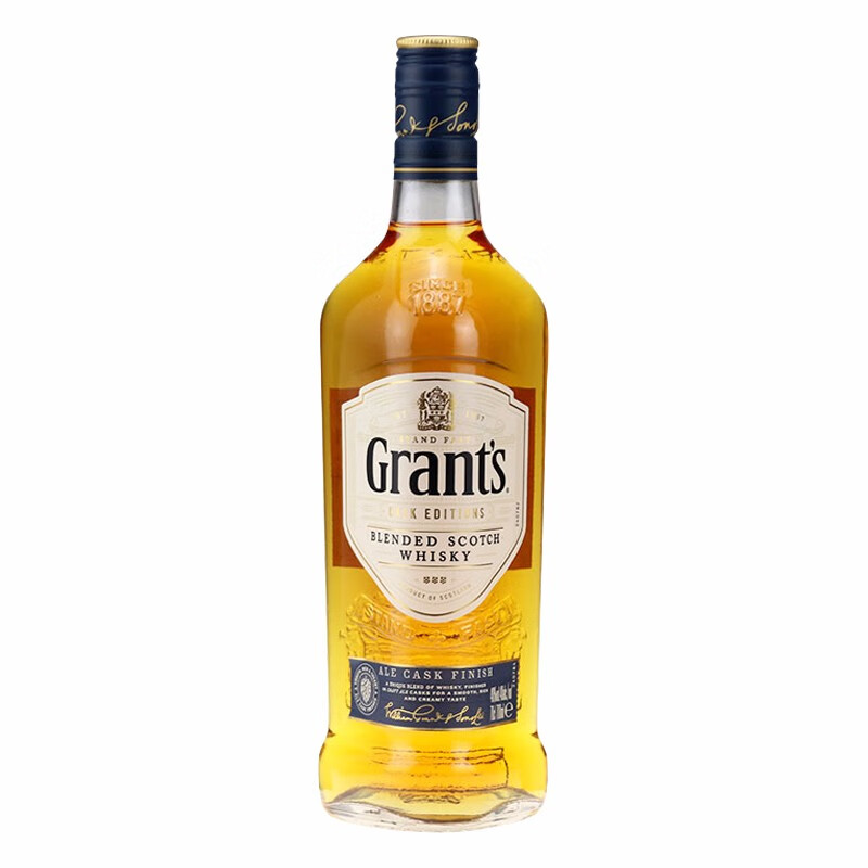 格兰洋酒 格兰苏格兰威士忌 英国进口 调配威士忌 Whisky 过桶系列艾尔桶陈酿