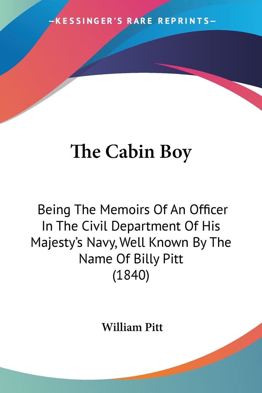 【预售 按需印刷】the cabin boy