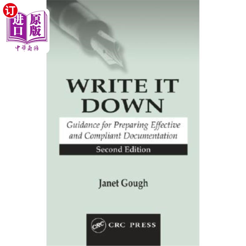 海外直订医药图书write it down: guidance for preparing effective