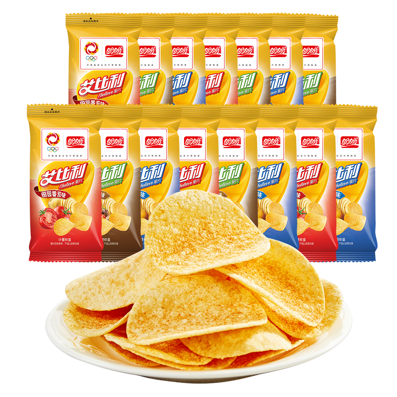 ���ڲ��������� ��Ƭ ������ʳ��ʳƷ����װ  ԭζ+����+�տ� 30g*15�� 16.9Ԫ