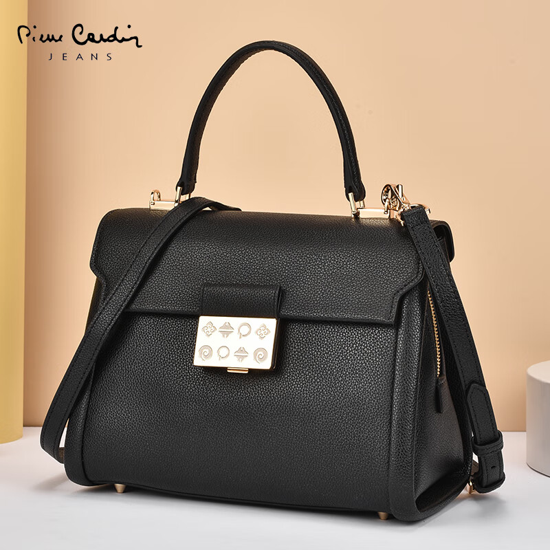皮尔卡丹(pierre cardin)轻奢品质高档女包商务女士通勤包百搭休闲单