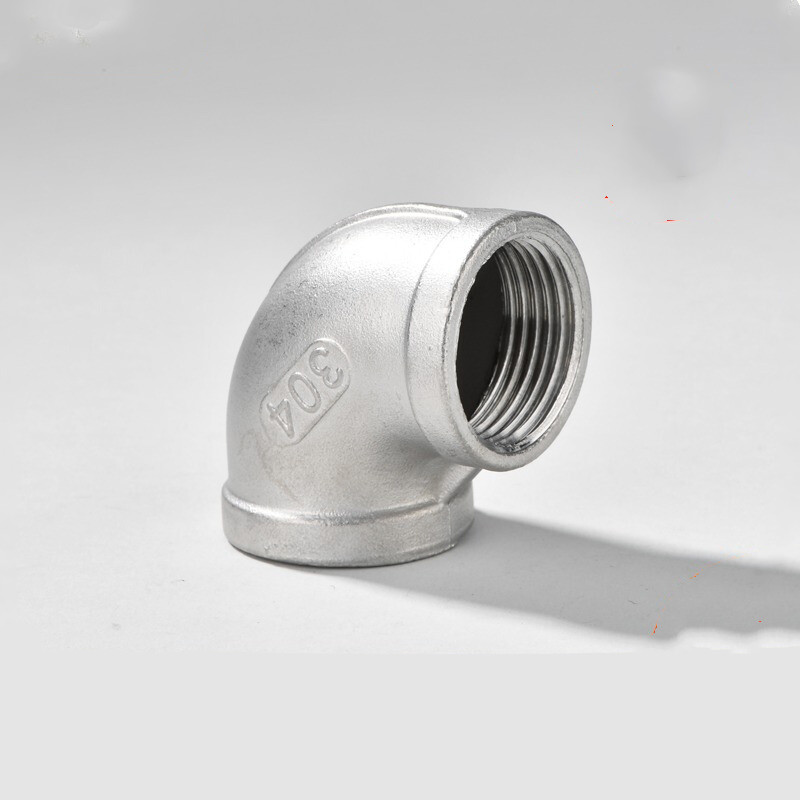 201 304不锈钢铸造弯头 不锈钢内丝弯头 内牙弯头90度弯头4分6分 304