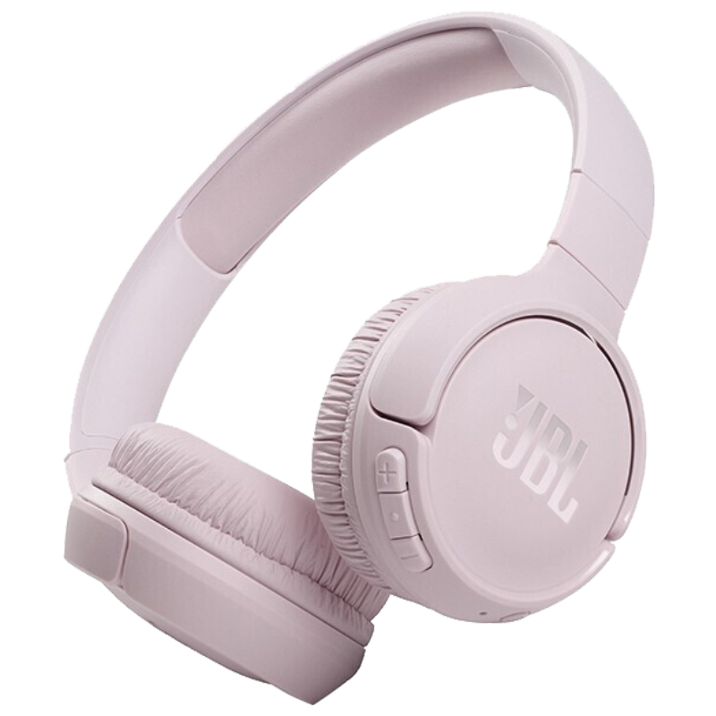 JBL 杰宝 TUNE 510BT 耳罩式头戴式动圈蓝牙耳机 粉色