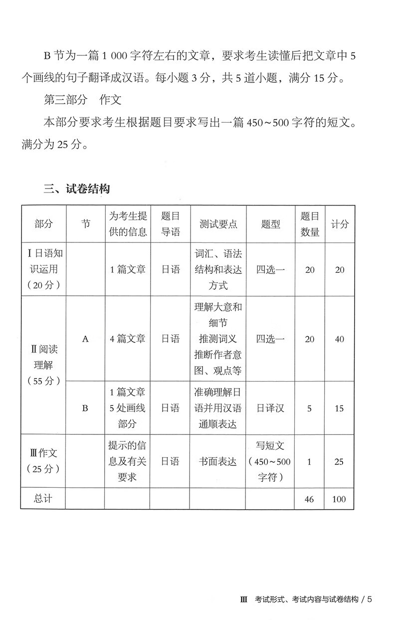 2025年全国硕士研究生招生考试日语考试大纲(非日语专业)