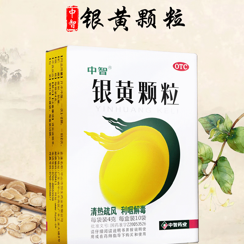 中智 银黄颗粒10袋 1盒装