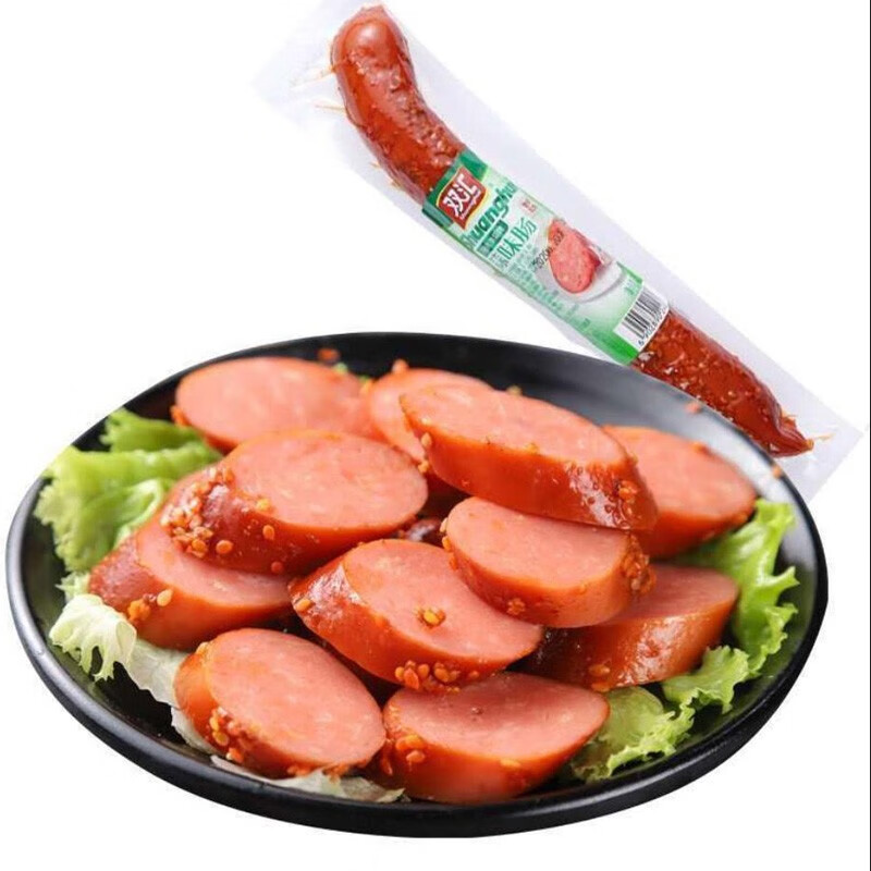 烤肠火腿肠蒜肠香肠零食厨房配餐炒菜烧烤整箱批发 双汇蒜味肠190g/支