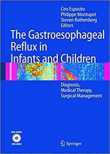 预订the gastroesophageal reflux in infants and child