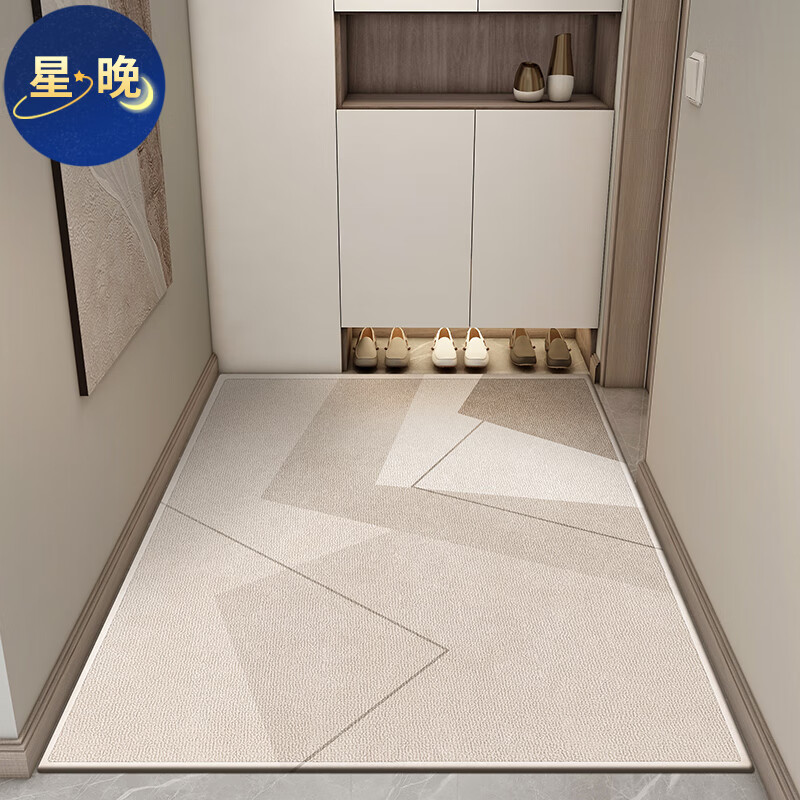 进门口玄关地垫全铺防滑垫耐脏免洗防水蹭灰脚垫子可裁剪定制 云梦