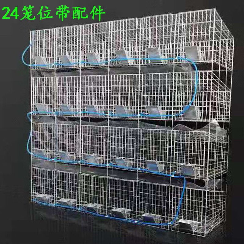 鹏实养殖兔笼商品笼/獭兔笼子大号子母兔笼特大/种兔笼/兔笼家用兔舍