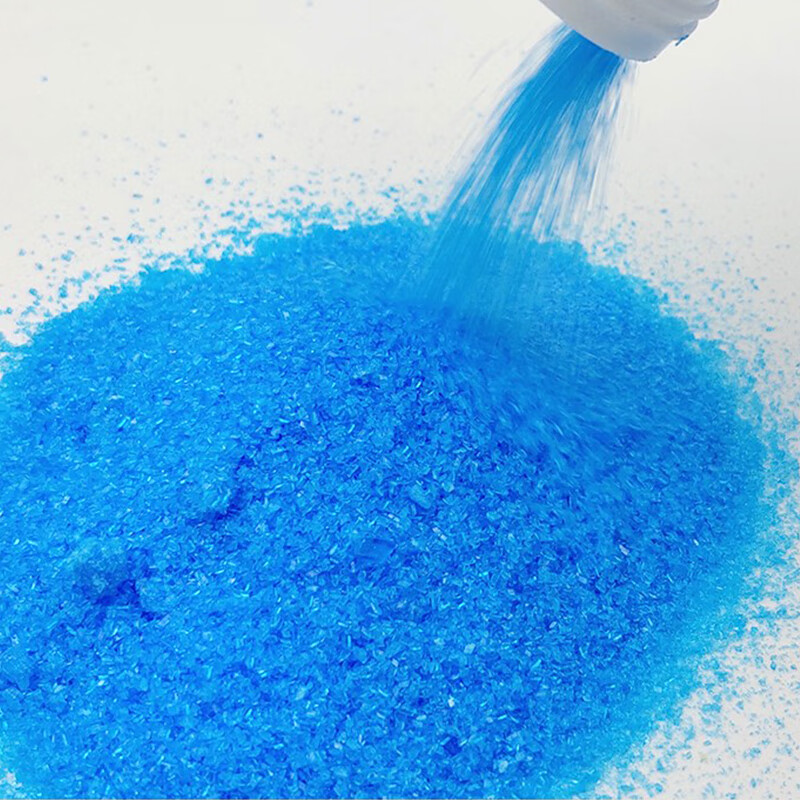 顾致硫酸铜粉末蓝胆矾晶体ar分析纯初中小学生化科学实验室普除藻鱼用