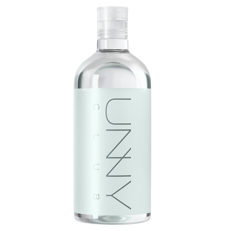 悠宜(unny club)卸妆水全脸眼部眼唇卸妆液温和深层清洁面部敏感肌男女 洁颜水500ml