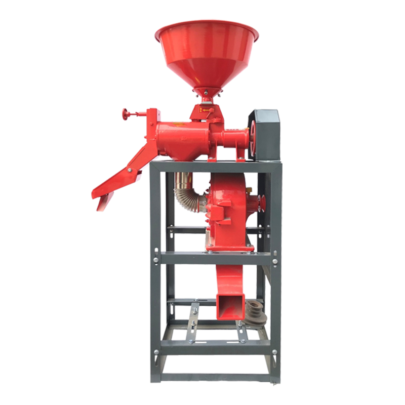 碾米机全自动多功能家用粉碎机碾米粉碎组合一体机 6n40-21(含电机)