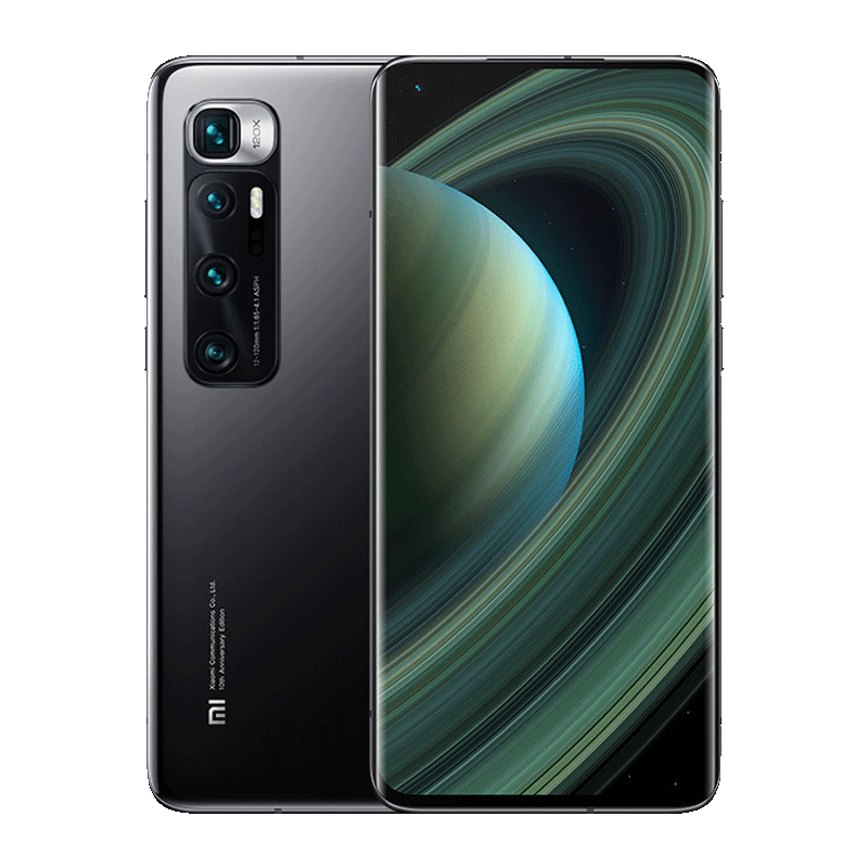 小米10至尊版16g 512gb手机5g全新十周年纪念版mi10pro亮银版12 256