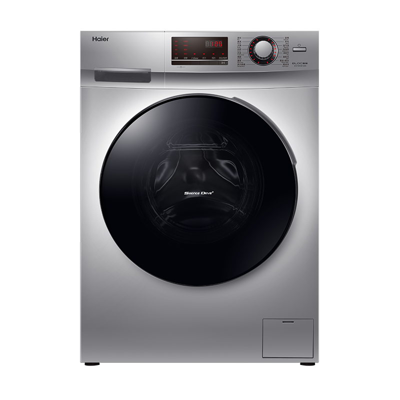 海尔(Haier)京品家电 滚筒洗衣机全自动 高温除蒸汽除螨 10KG洗烘一体 BLDC变频电机 EG100HB129S