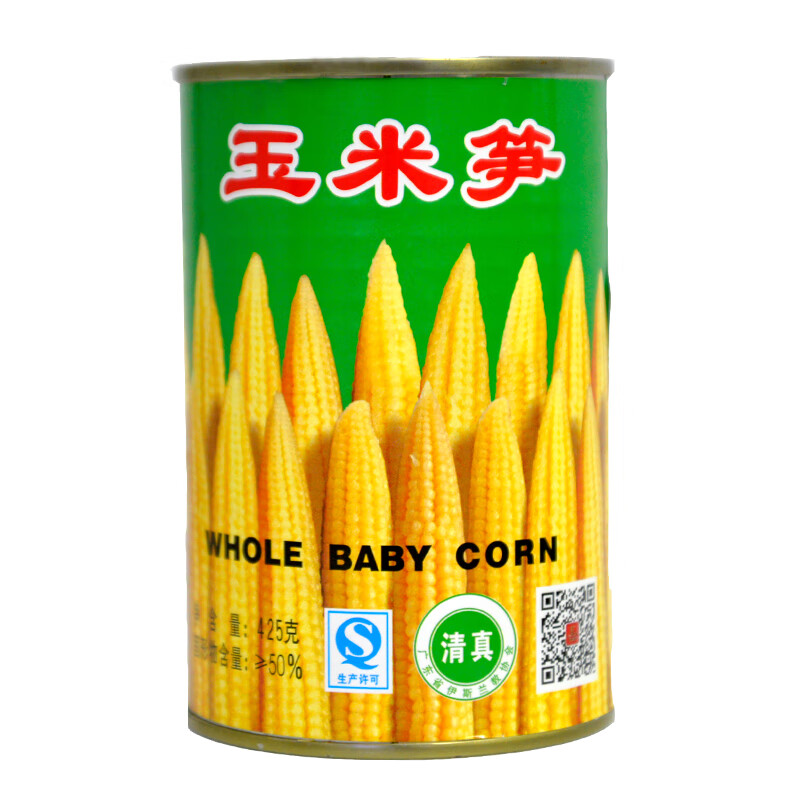 十里馋玉米笋罐头425g*5罐粟米笋凉拌火锅配小玉米笋煲汤玉米