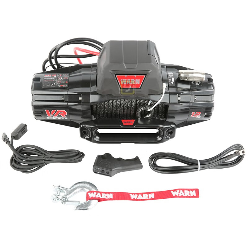 WARN玩车改装改装周边越野绞盘汽车改装进口越野绞盘WARN VR EVO系列 12000磅尼龙绳绞盘怎么看?